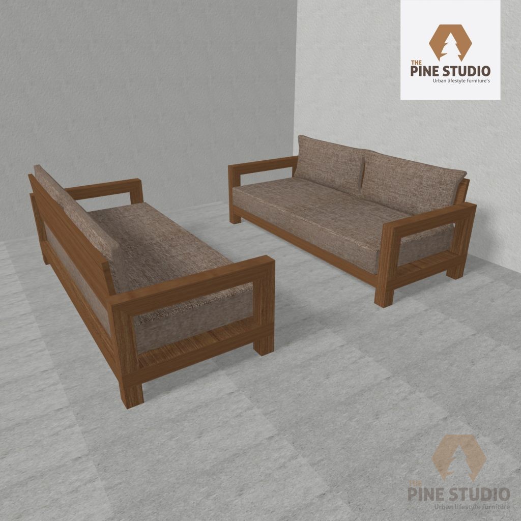Pinewood and Melamine Furnitures, Custom Designed for Mr Vijith Kandy.