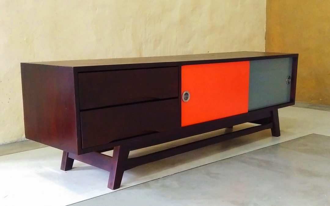 TV Console / Media Unit / TV Stand Made out of pinewood Sri Lanka