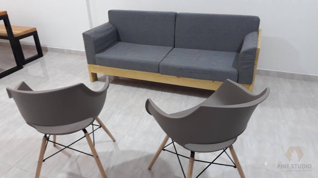 Pinewood light wood Sofa