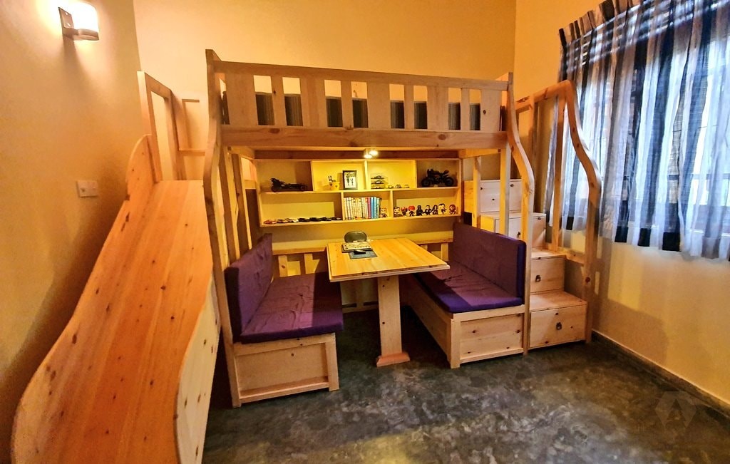 Monster Bunk Bed Made out of Pinewood. Made in Sri lanka