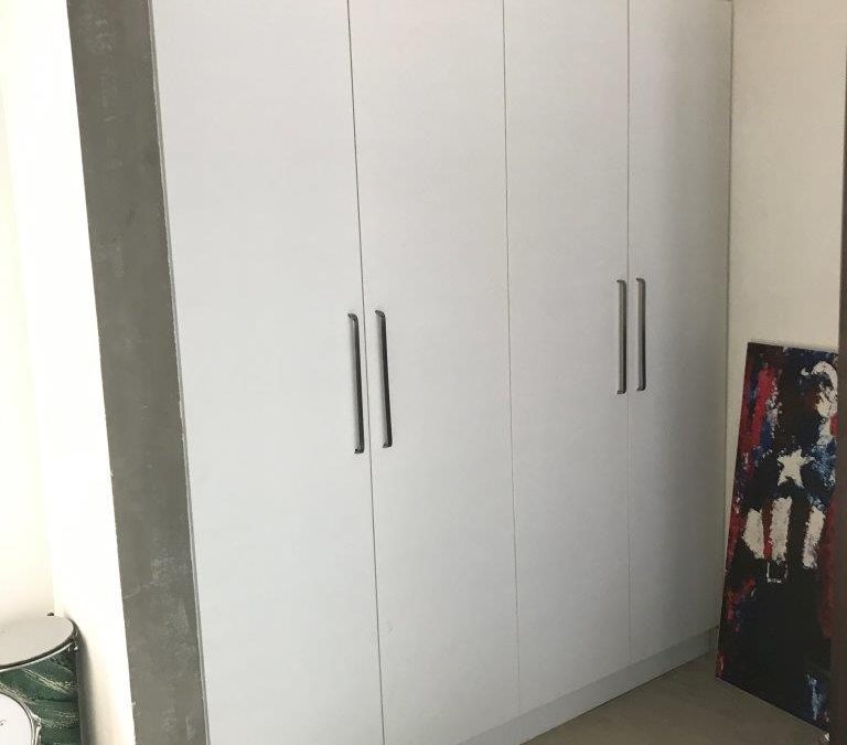 Whole New WAll mounted White Wardrobe Almirah, Almari, Almera Cupboard, Dressing, Shoe Rack