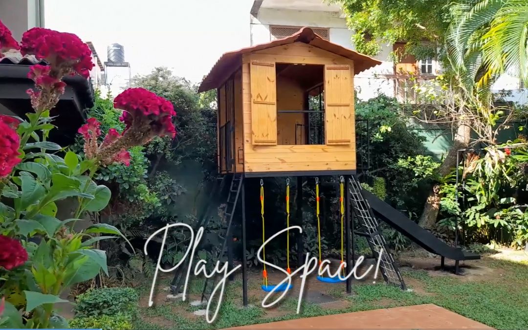 Kids Play House, Kids Tree House, Play Space, Kids Space. Ladder, Rock Climbing, Rope Ladder, Kids Slide. Hammock, Tiny House.