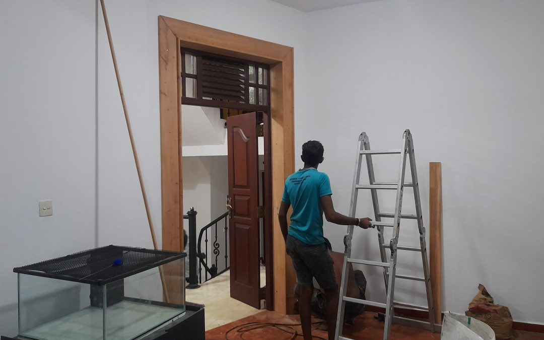 RENOVATION PROJECT – BOXED DOOR FRAME