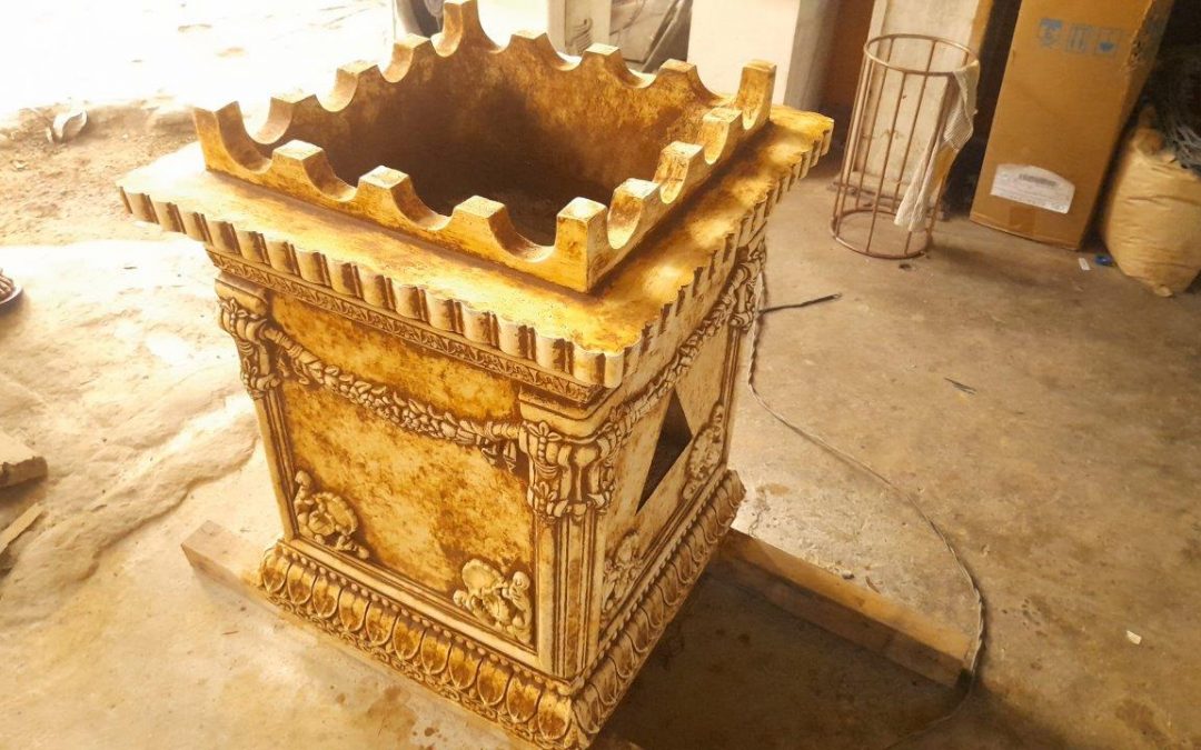 Tulsi Puja Ciment Casting துளசி மாடம்